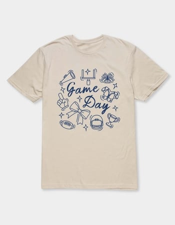 FOOTBALL Game Day Doodles Unisex Tee Primary Image
