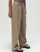 BDG Urban Outfitters Jaya Womens Ultra Loose Low Rise Chino Pants image number 3