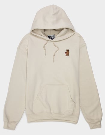 RIOT SOCIETY Bear Embroidered Mens Hoodie Primary Image