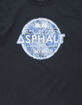ASPHALT Floral Stamp Boys T-Shirt image number 2