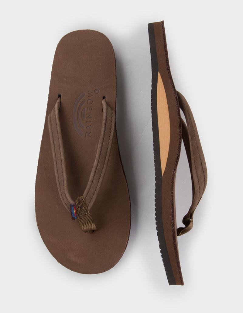 RAINBOW Narrow Strap Womens Flip Flops image number 4
