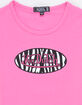 VON DUTCH Zebra Logo Girls Baby Tee image number 2