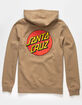 SANTA CRUZ Classic Dot Mens Zip Hoodie image number 1