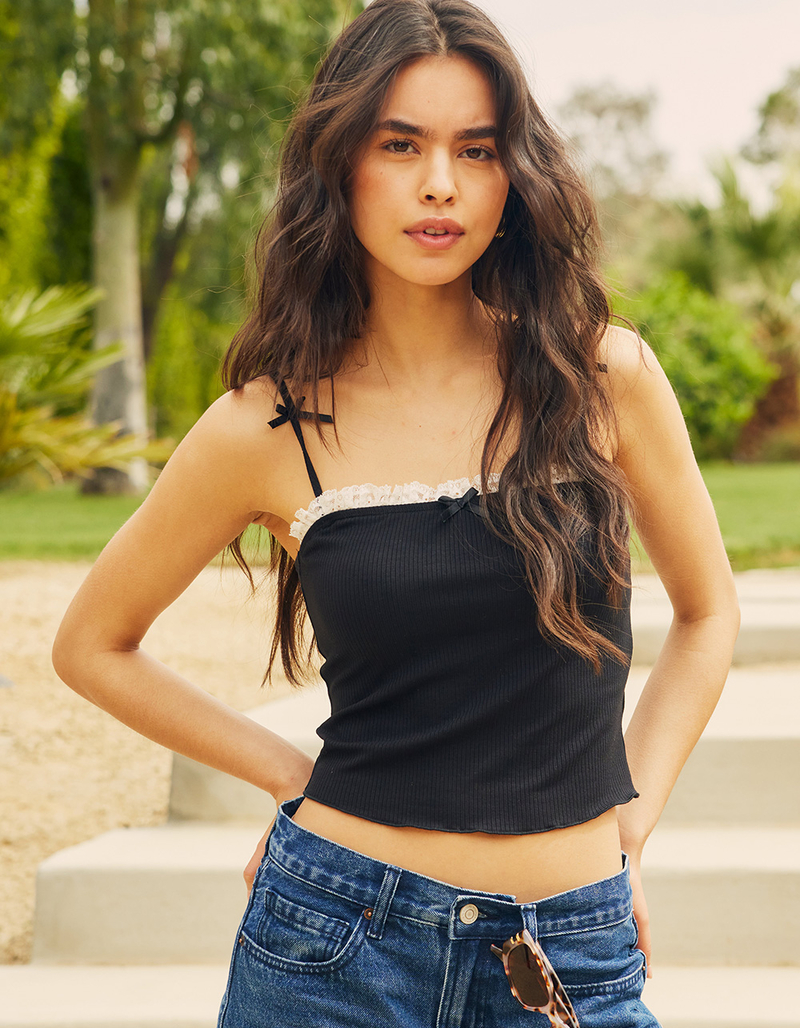 FULL TILT Bow Womens Cami image number 0