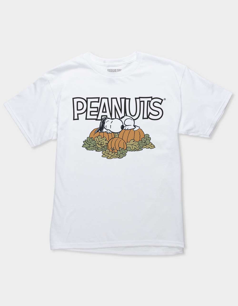 PEANUTS Pumpkin Snoopy Nap Unisex Kids Tee image number 0