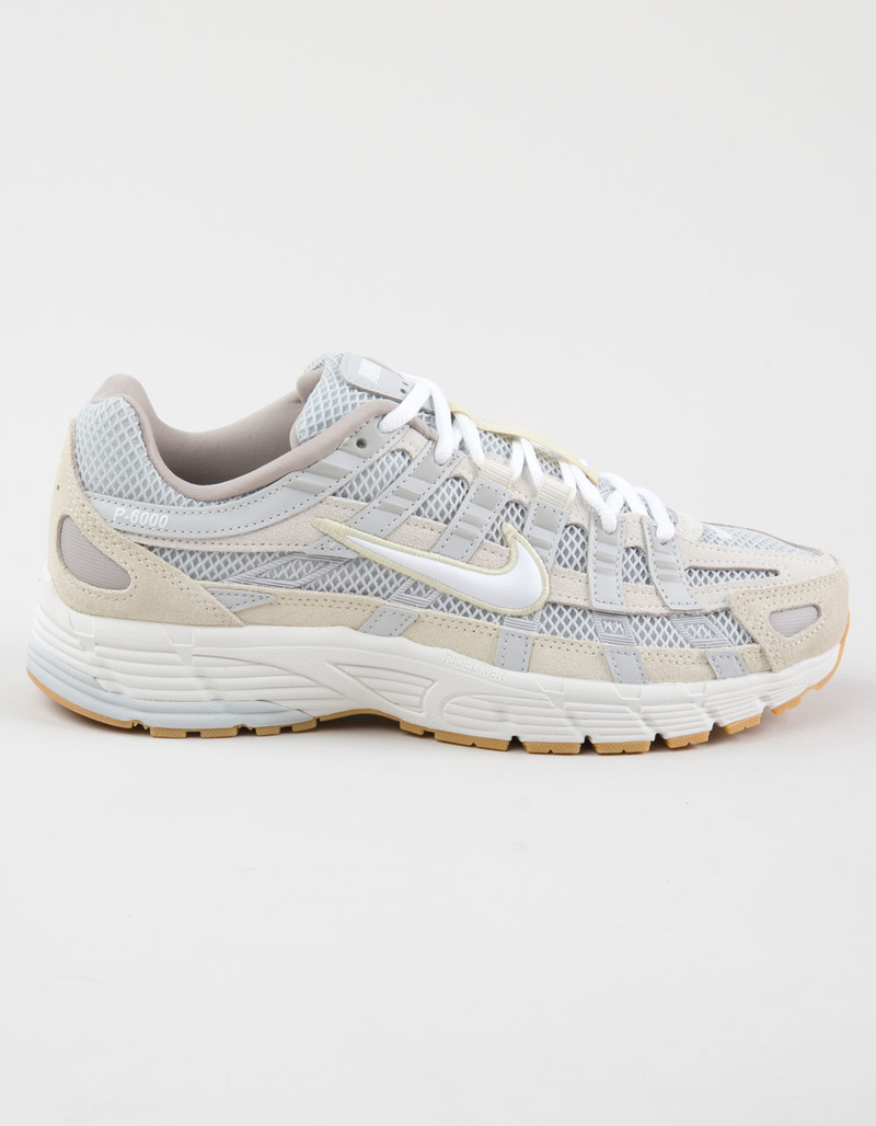 NIKE P-6000 Womens Shoes - WHT/KHAKI