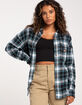 DICKIES Womens Flannel Shirt image number 2