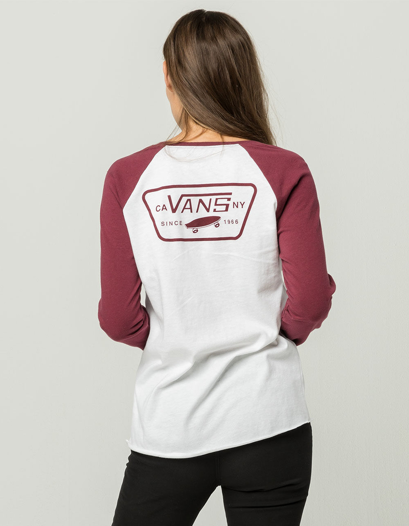 VANS Full Patch Womens Raglan Tee image number 0