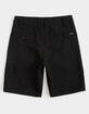 VOLCOM Frickin Static Boys Black Hybrid Shorts image number 2