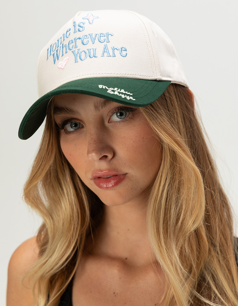 MALIBU SKYYE Home Is Wherever You Are Womens Snapback Hat image number 4