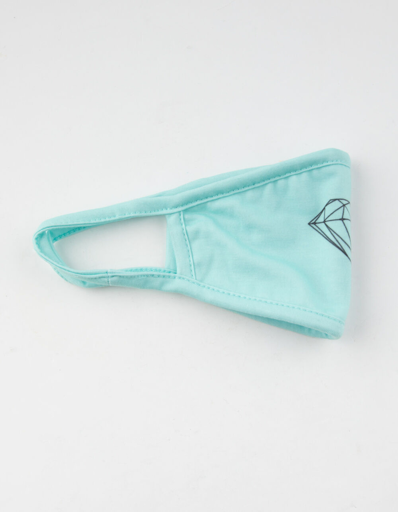 DIAMOND SUPPLY CO. Brilliant Fashion Turquoise Face Mask image number 1