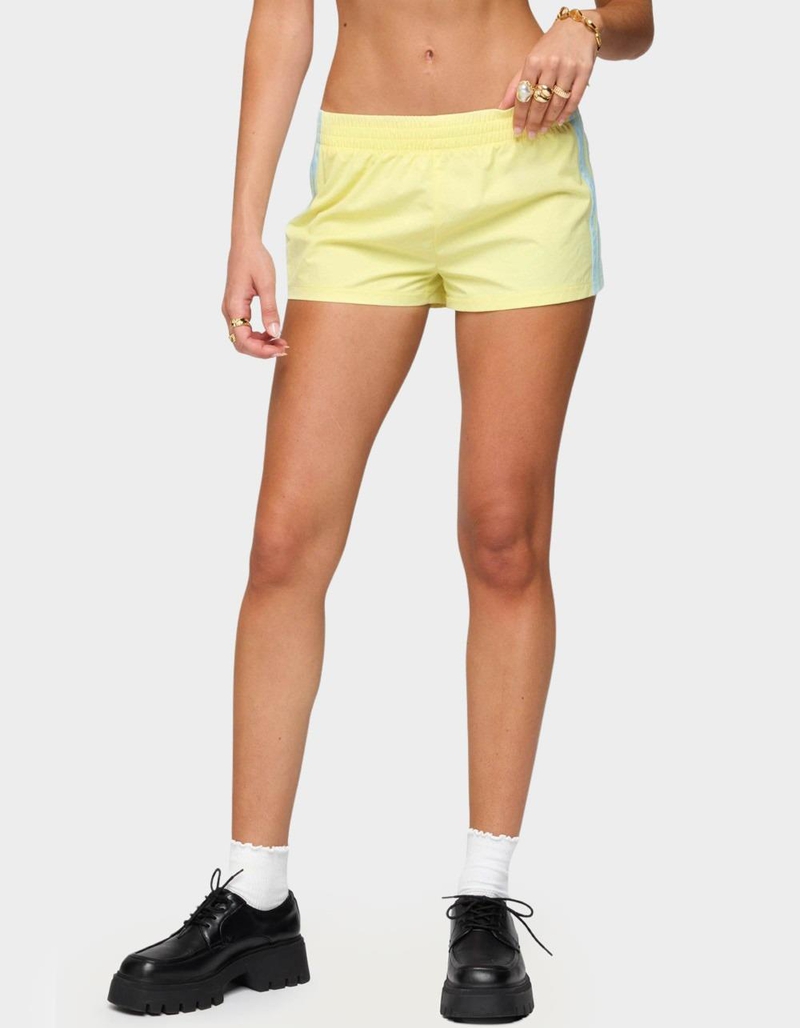 EDIKTED Nikki Nylon Shorts image number 0