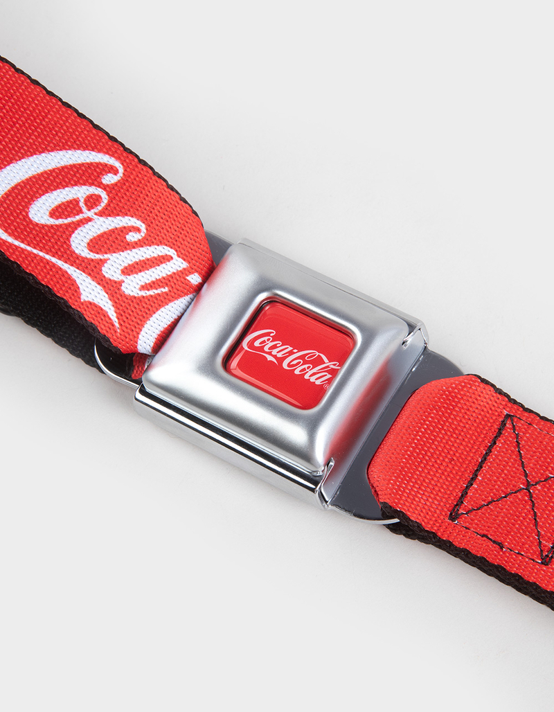 BUCKLE-DOWN Coca-Cola Seatbelt Belt image number 1