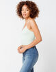 FULL TILT Strappy Seamless Mint Womens Cami image number 2