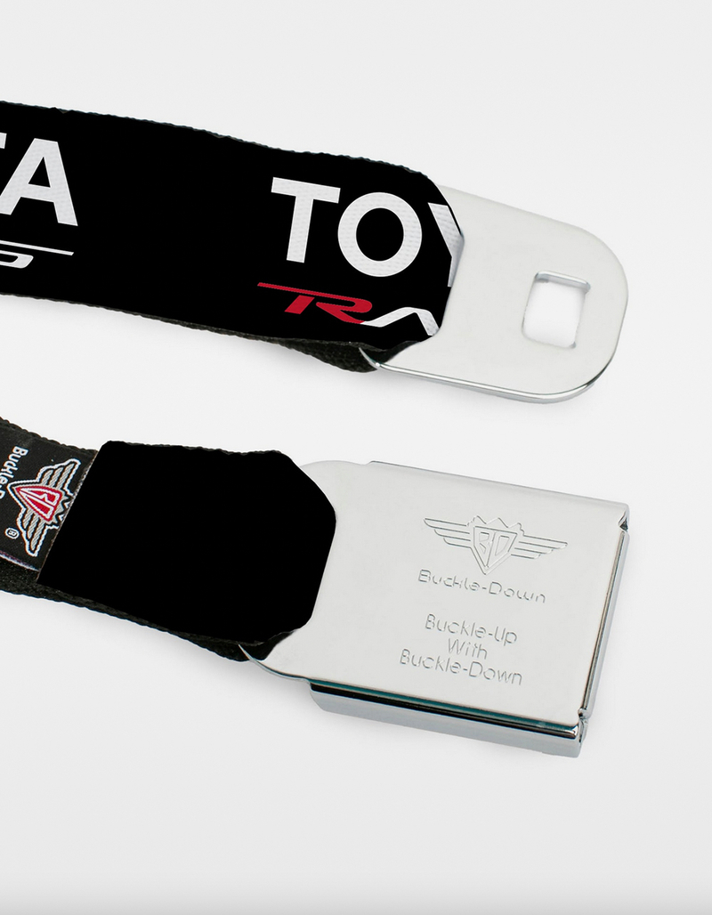 BUCKLE-DOWN Toyota Racing Development TRD Logo Seatbelt Belt image number 1