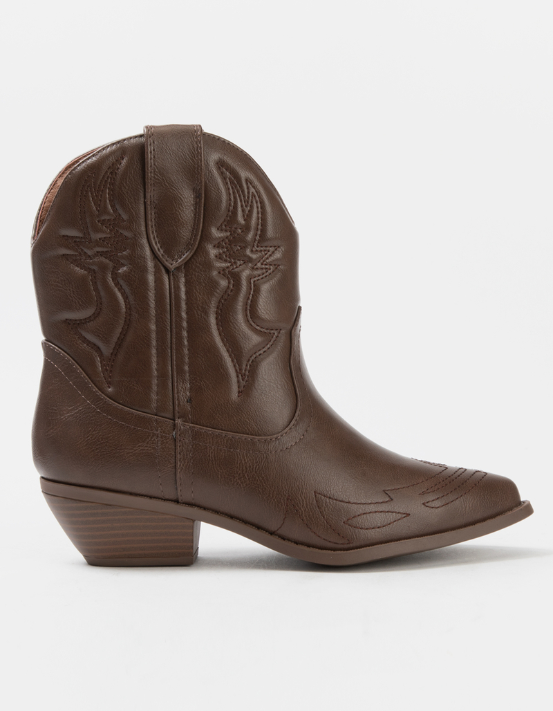 SODA Womens Short Western Boots image number 1