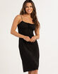RSQ Womens Emma Mesh Midi Dress image number 4