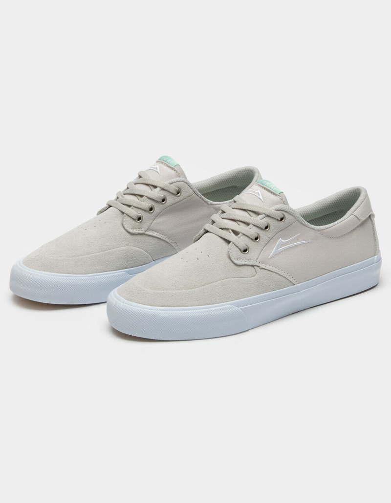 LAKAI Riley 3 Mens White Shoes image number 0
