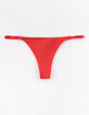 FULL TILT Basic Micro Red Thong image number 1