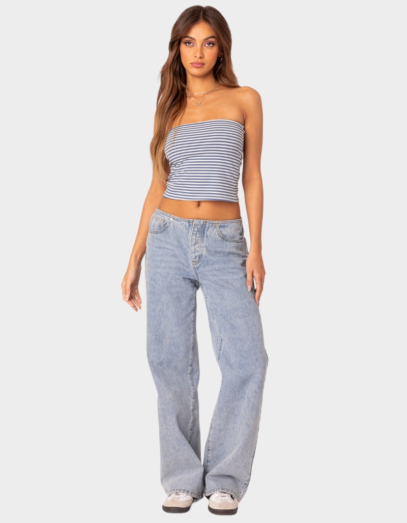 EDIKTED Lilah Striped Tube Top image number 4