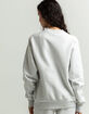 CHAMPION Felt Logo Crew Womens Sweatshirt image number 3