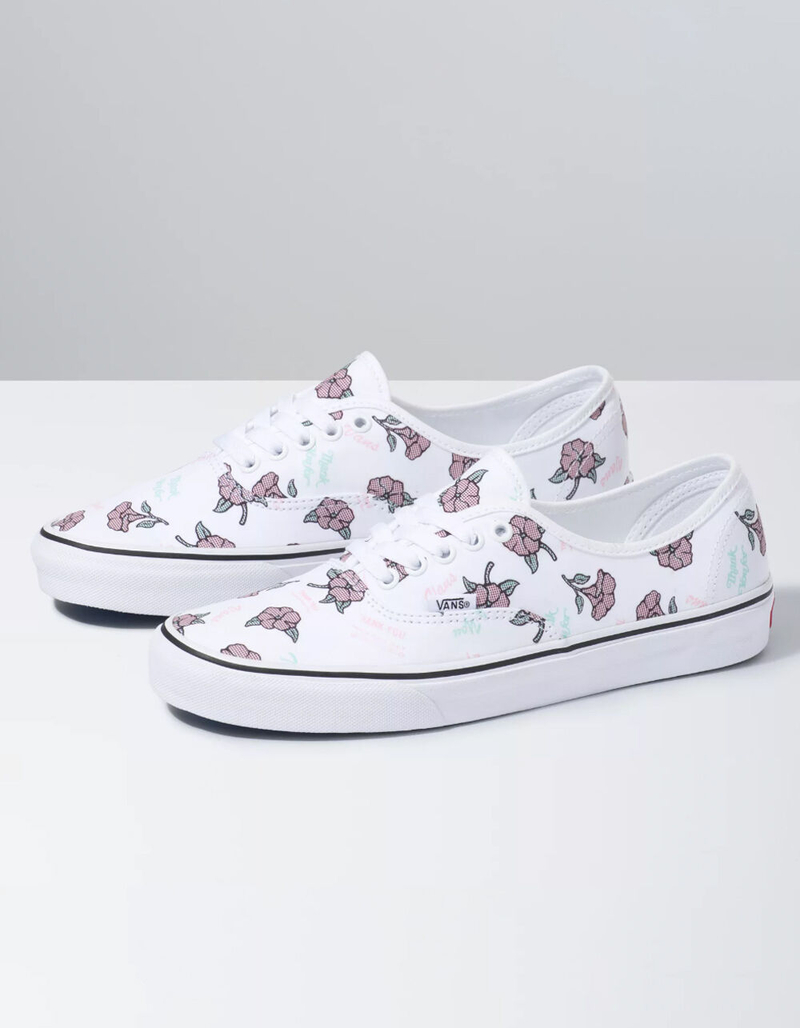 VANS Thank You Floral Authentic Shoes image number 0