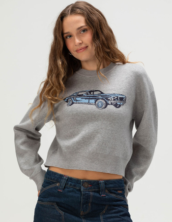 MADDEN GIRL Womens Car Sweater Primary Image