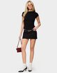 EDIKTED Oliana Ribbed Boat Neck Tee image number 5