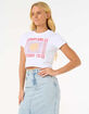 RIP CURL Cala Womens Baby Tee image number 4