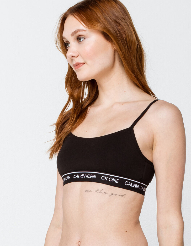 CALVIN KLEIN Black Bralette image number 2