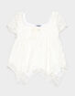 RSQ Girls Texture Babydoll Top image number 1