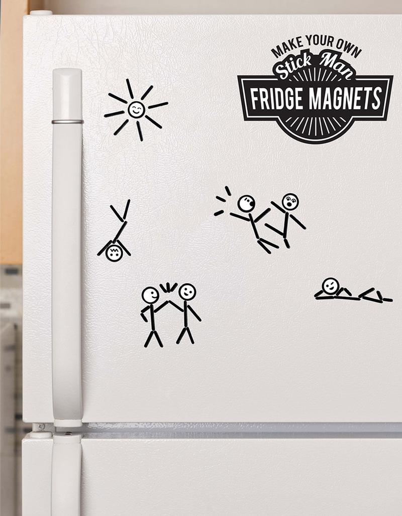 Make Your Own Stick Man Fridge Magnets image number 1