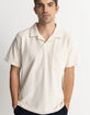 RHYTHM Vintage Terry Mens Polo image number 2