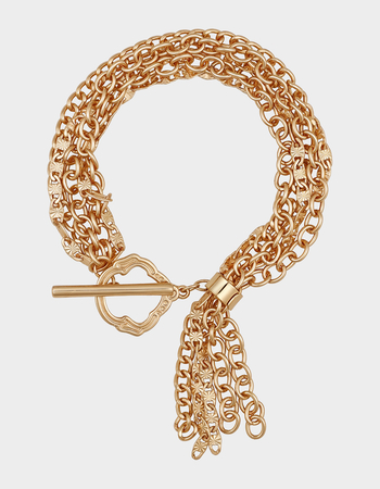 TRUE RELIGION Multi Chain Toggle Bracelet Alternative Image