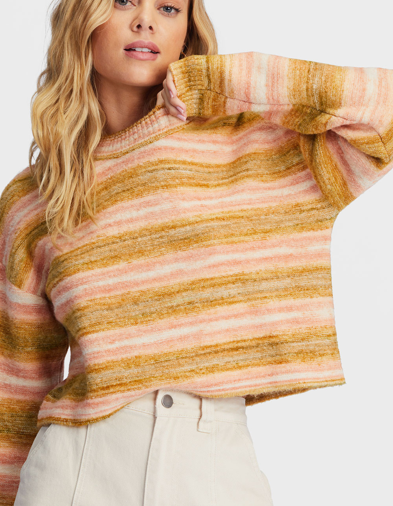 BILLABONG So Charmed Womens Slightly Cropped Sweater image number 3