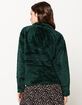 THE NORTH FACE Furry Fleece Quarter Zip Ponderosa Green Womens Sweatshirt image number 3