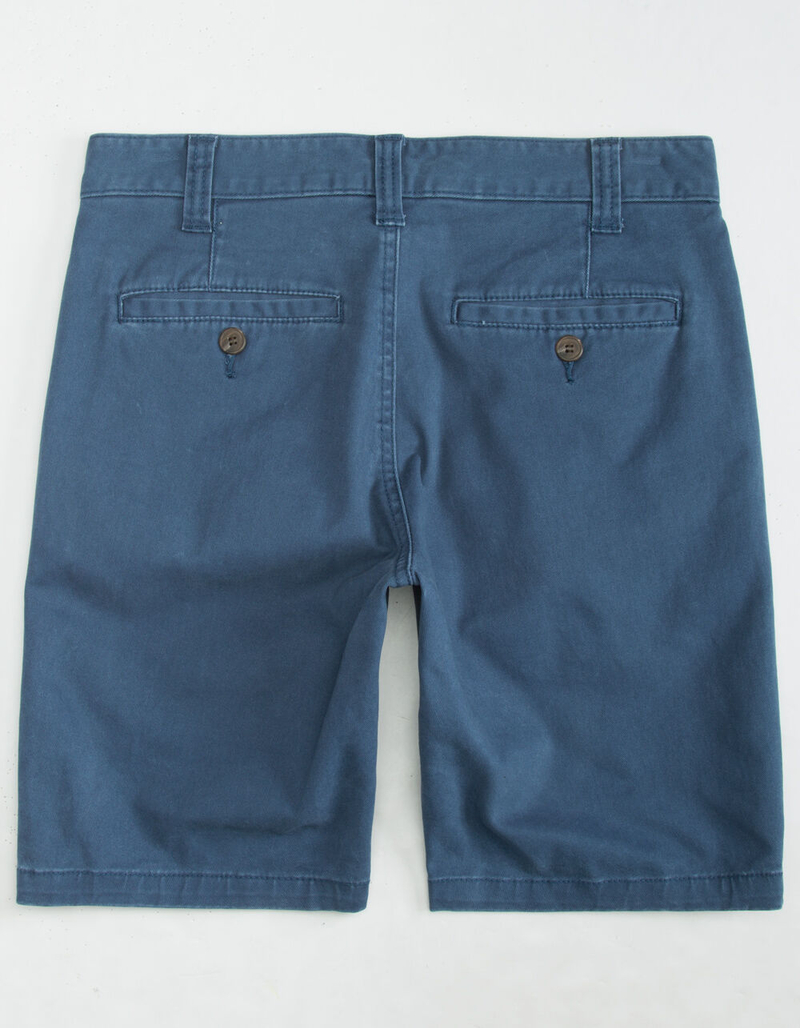CHARLES AND A HALF Lincoln Stretch Blue Mens Shorts image number 1