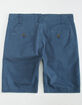 CHARLES AND A HALF Lincoln Stretch Blue Mens Shorts image number 2