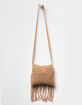 Crochet Fringe Tote Bag image number 4