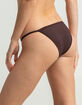 DAMSEL Flat Ribbed Super Cheeky Bikini Bottoms image number 2