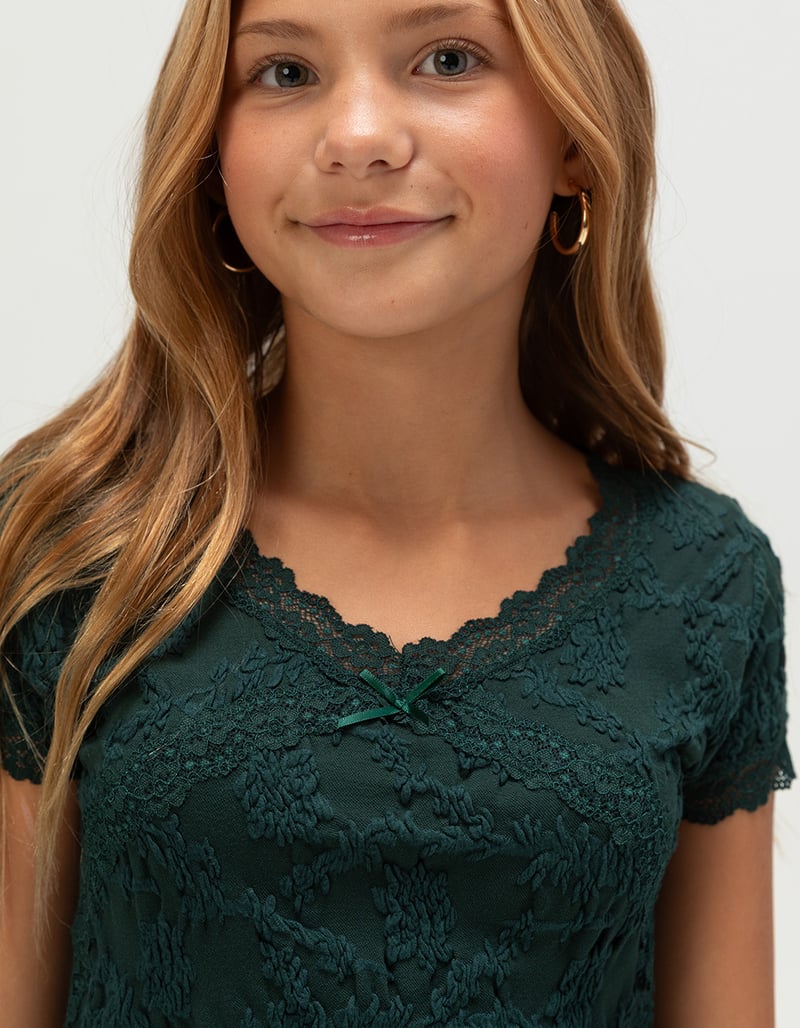 RSQ Girls Lace Seamless Top image number 3