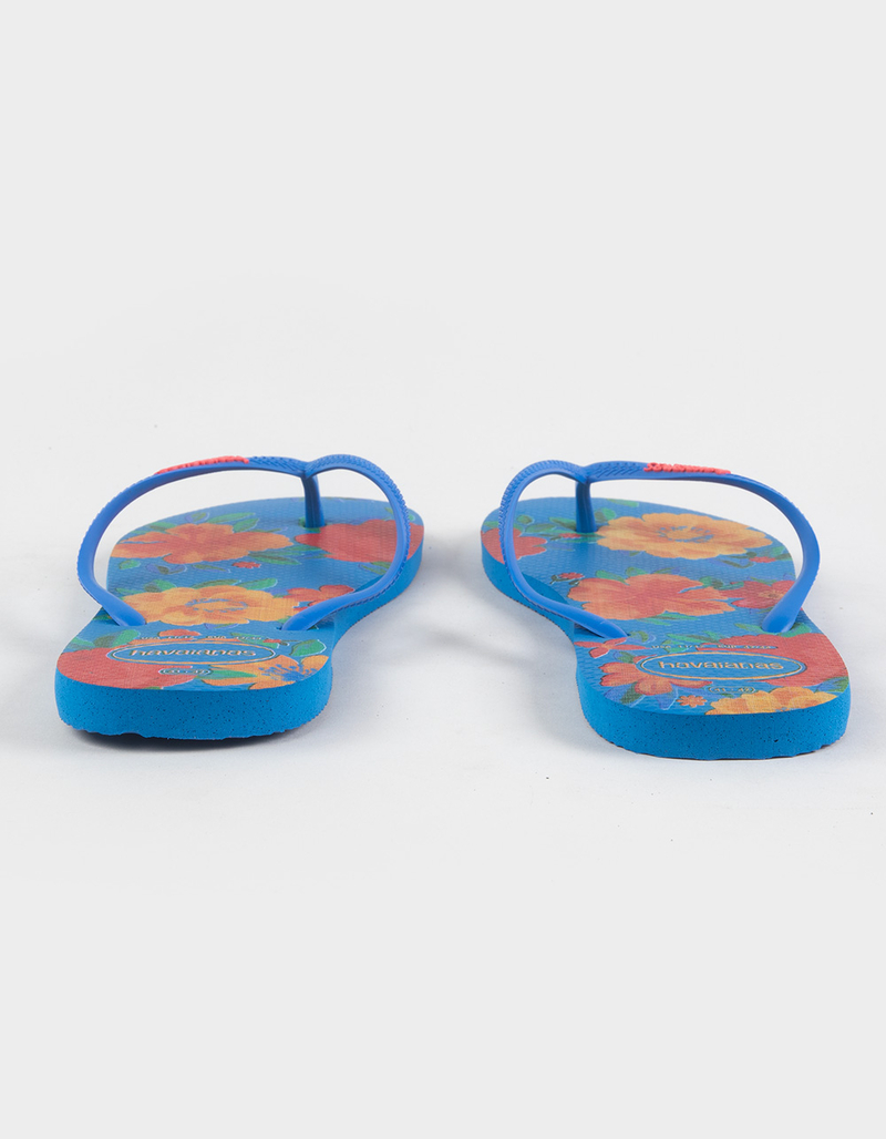 HAVAIANAS Slim Summer Bliss Womens Flip Flops image number 4