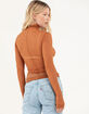 FREE PEOPLE On The Dot Womens Top image number 3