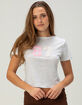 RSQ Womens 87 Patch Baby Tee image number 1
