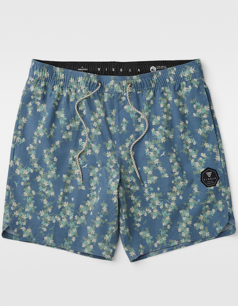 VISSLA Tropicanica Ecolastic Mens 16.5" Boardshorts image number 0