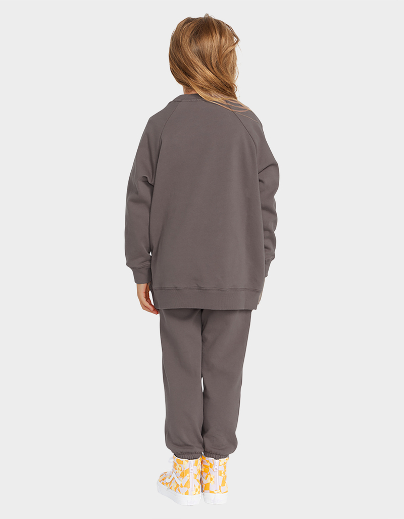 VOLCOM Truly Stokin Girls Oversized Crewneck Sweatshirt image number 5