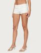 EDIKTED Jagger Low Rise Denim Shorts image number 4
