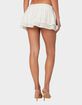 EDIKTED Fluer Ruffled Eyelet Mini Skort image number 4