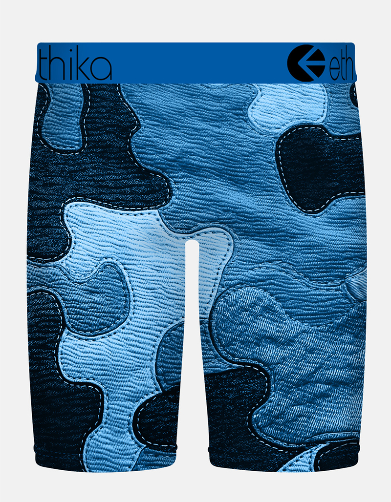 ETHIKA Bomber Denim Blues Staple Mens Boxer Briefs image number 1