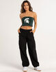 HYPE AND VICE Michigan State Womens Tube Top image number 4